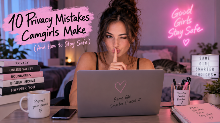 10 Privacy Mistakes Camgirls Make That Jeopardize Their Privacy